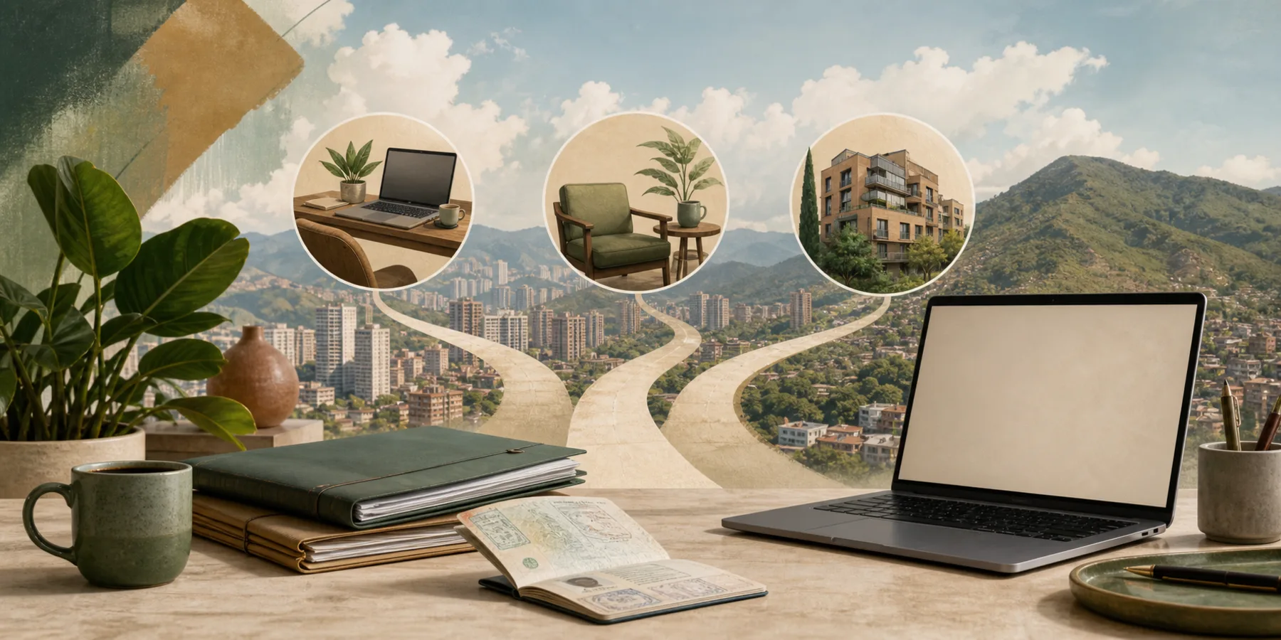Editorial illustration for Colombia Visas for Remote Workers, Retirees and Investors